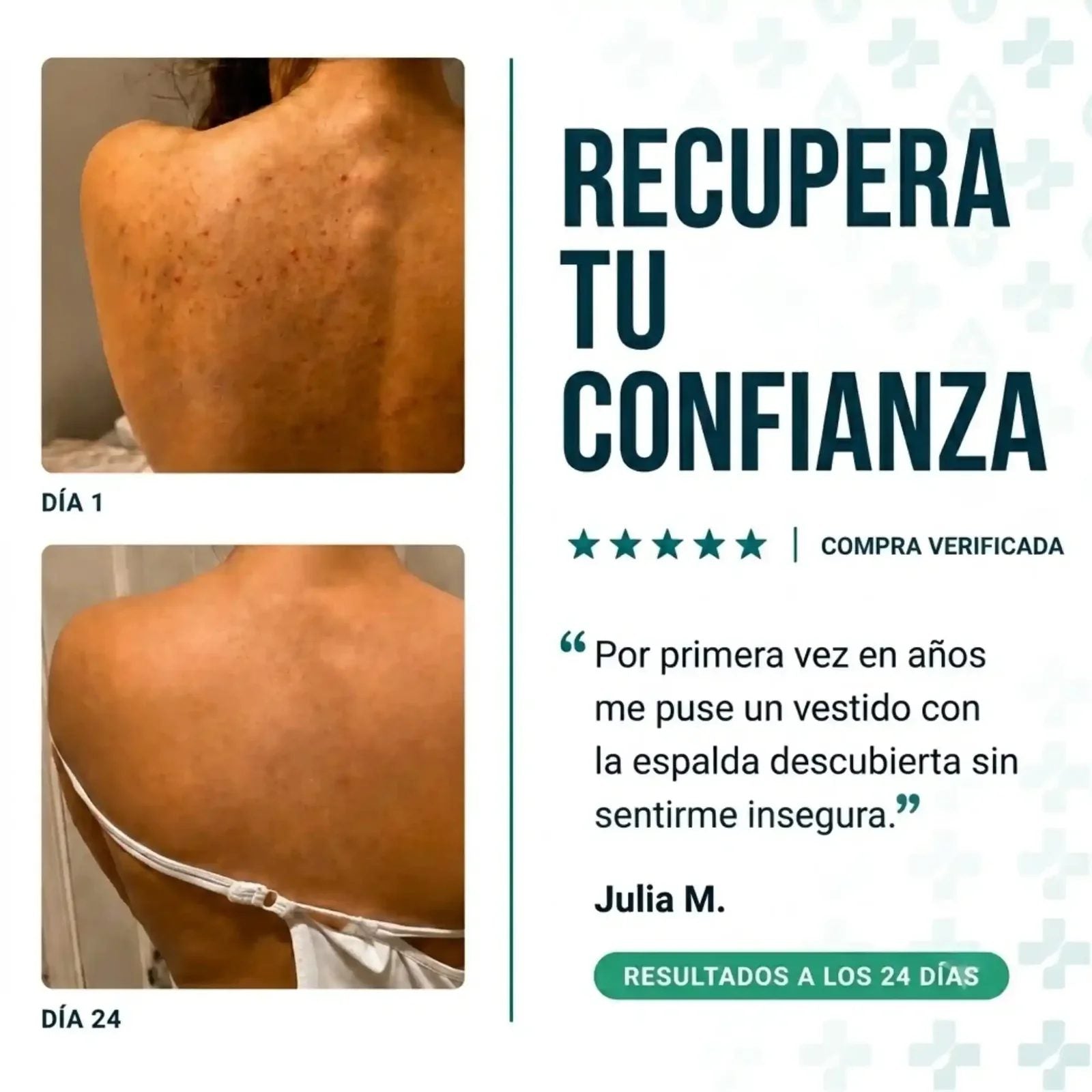 Mano sosteniendo el jabón CLARÉ