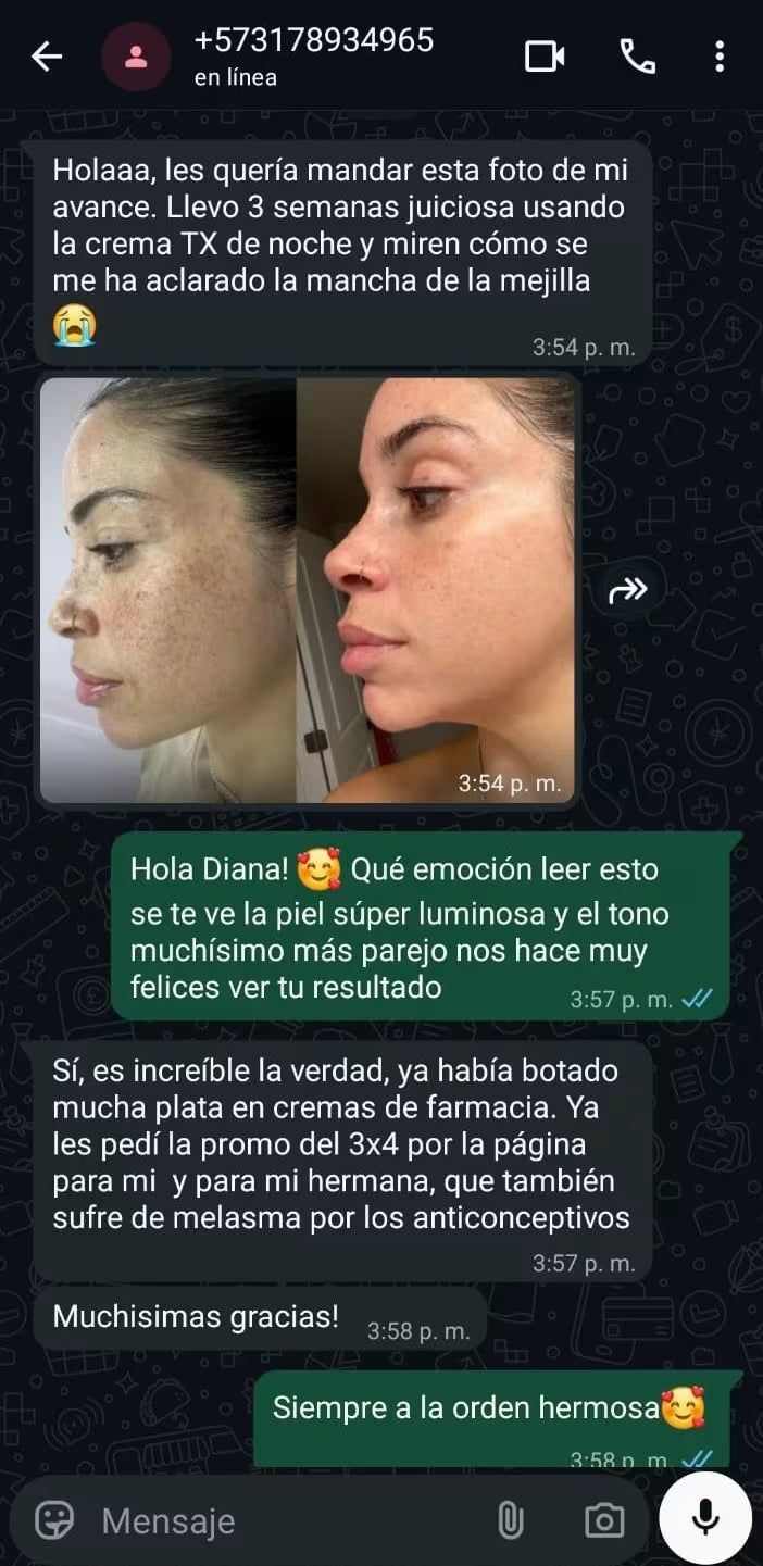2X1 CREMA FACIAL-DR. MELAXIN TX-CREAM